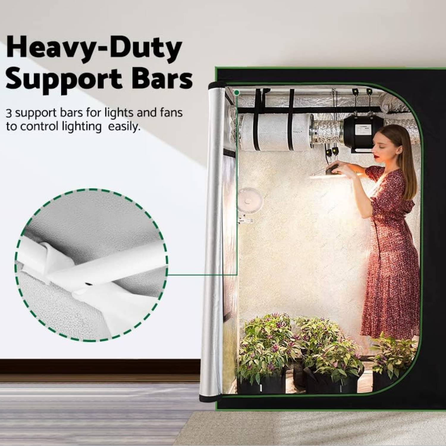 Indoor Grow Tent, 1.2m: image 5