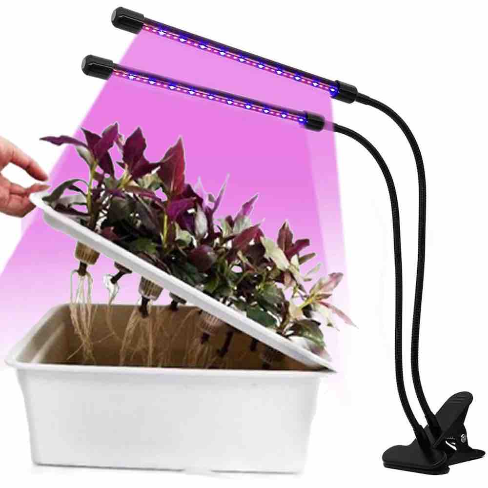 LED Grow Light, Dual Head Clip Lamp: image 2