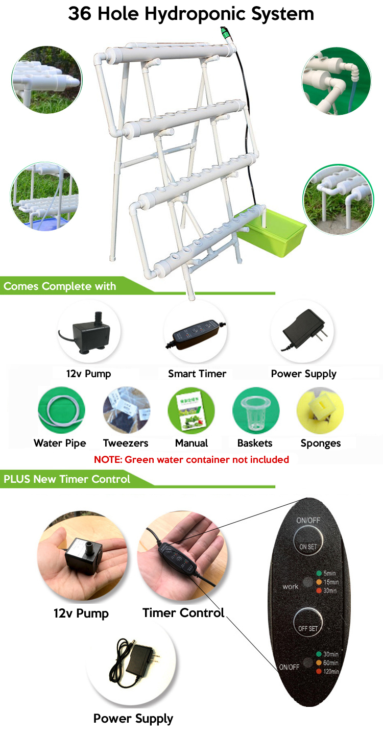 best 36 holes hydroponic system purchase online